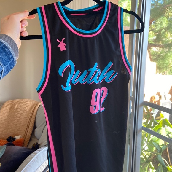 Dutch Bros Tops - Blue and Pink Dutch Bros Jersey